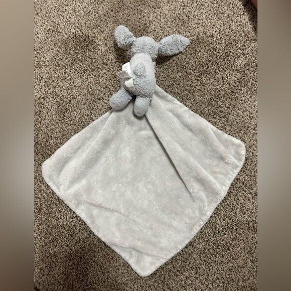 Jellycat bashful Soft Gray lovely security blanket stuffed animal - Picture 10 of 10